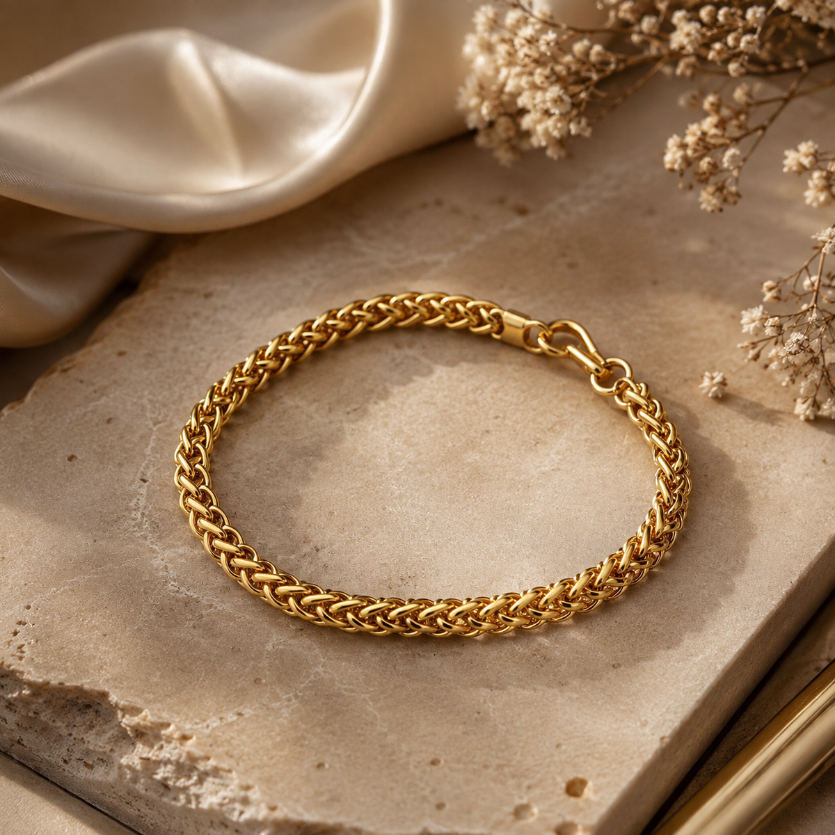 Gold Plated Chain Bracelet