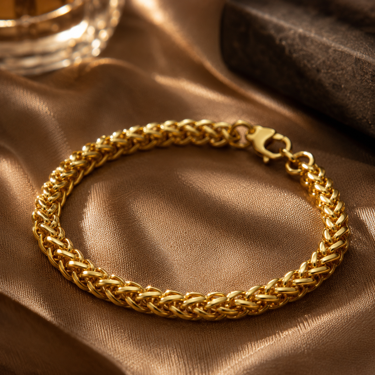 Gold Plated Chain Bracelet