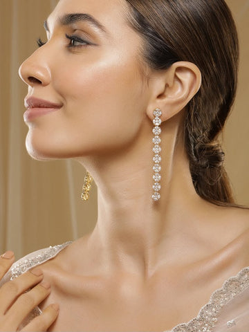 American Diamond Zirconia Danglers