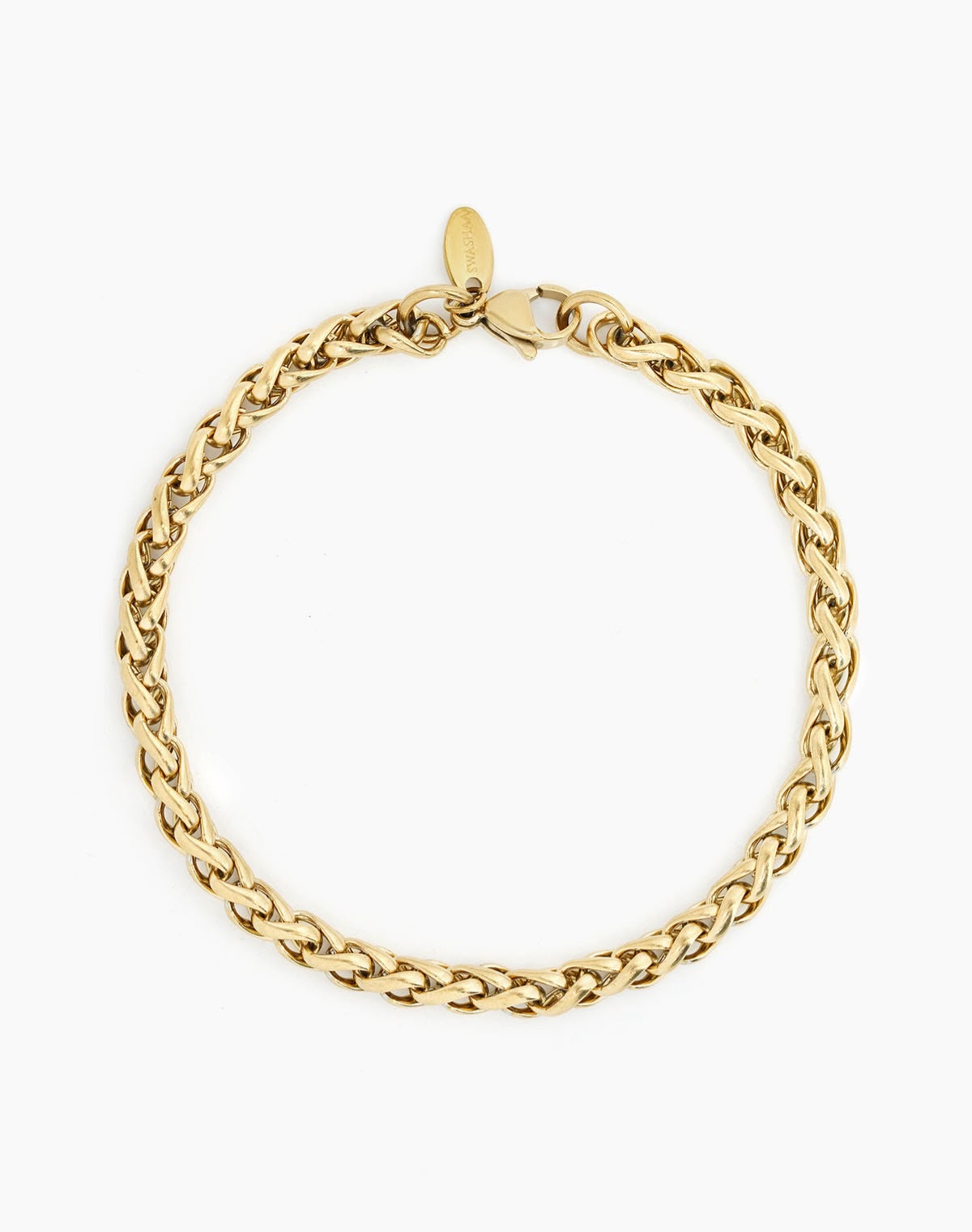 Wheat Chain 5 MM Men's Bracelet