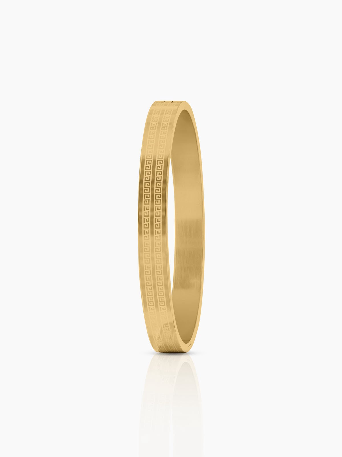 Miliano 18K Gold Plated Men's Kada