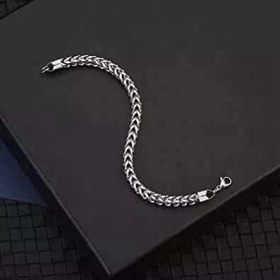 Classic Silver Cuban Link Bracelet
